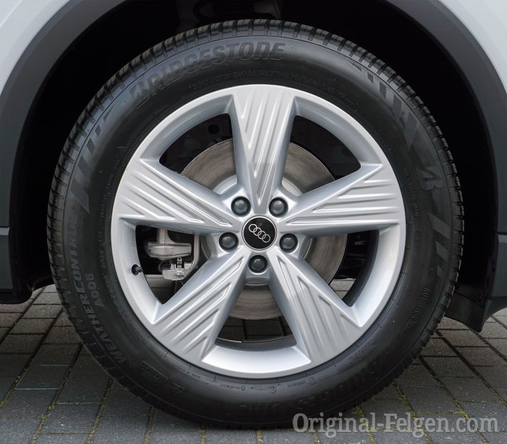 Audi Q4 e-tron Dynamische Nabendeckel für Felgen Nachrüstpaket 4x Original  Zubehör