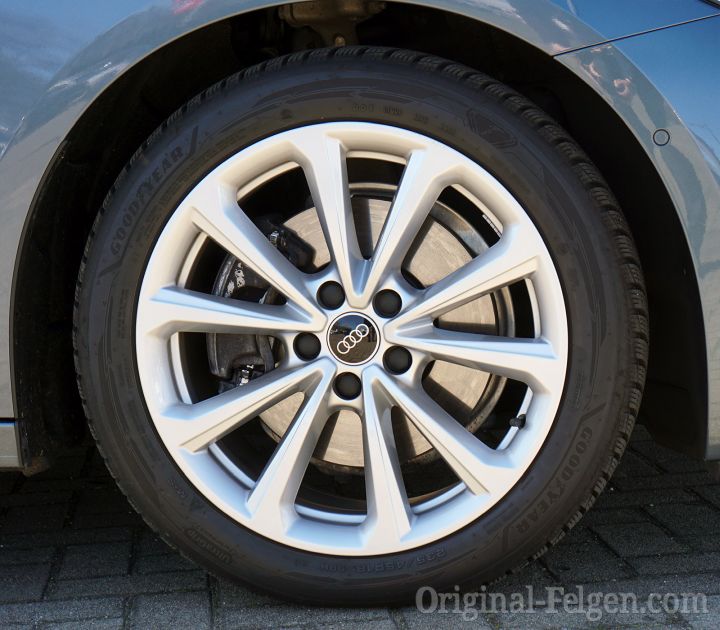 Audi Alufelge 5-Arm-Twist silber