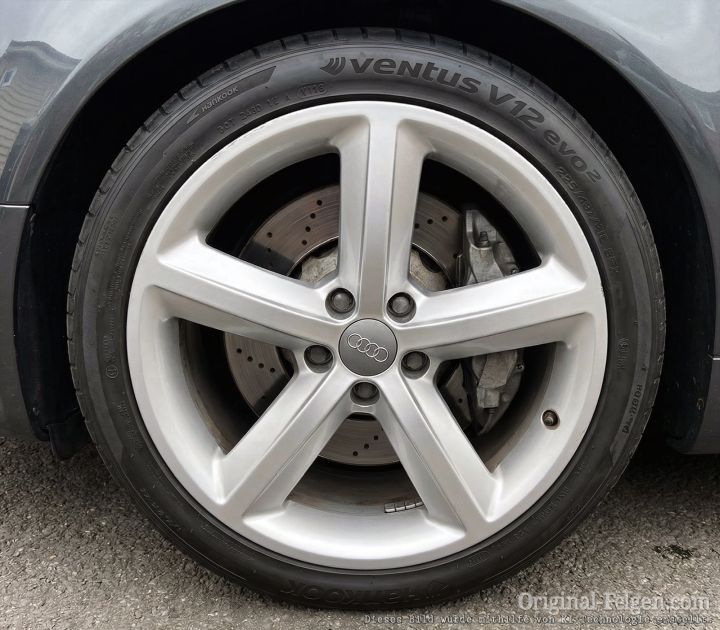 Audi Alufelge 5-Arm Design silber 