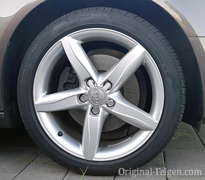 Alufelge 5-Speichen-stern-Design