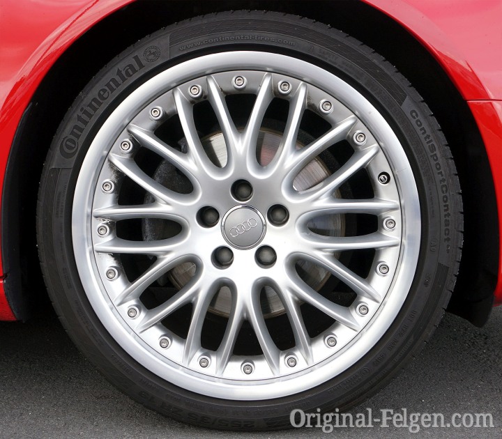 Audi Alufelge A4 exklusive 20 Speichen-Design zweiteilig
