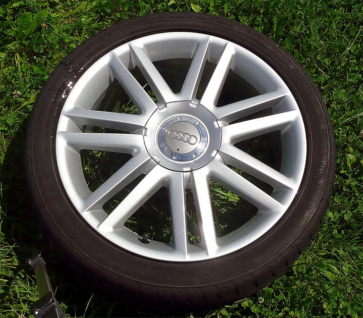 Aluminium-Gussrad im S-Design