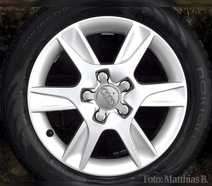 6-Speichen Design Alufelge