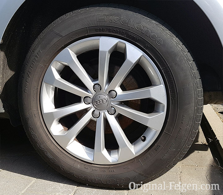 5 V-Speichen Alufelge silber
