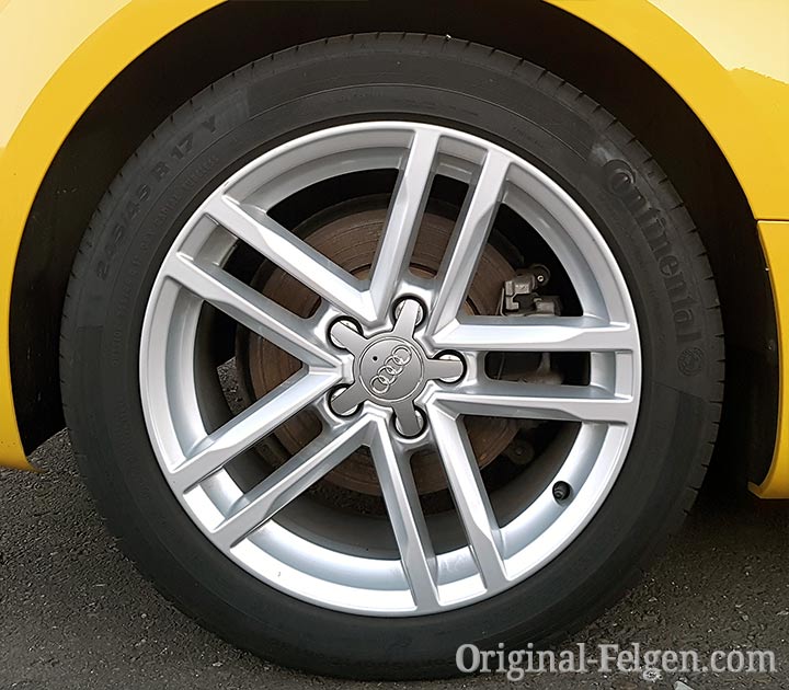 Audi Alufelge 5-Paralell Doppelspeichen Design