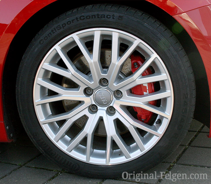 Audi Alufelge 10 Y-Speichen silber
