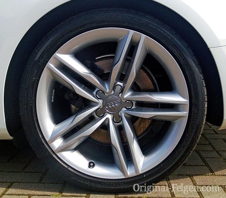 Audi Alufelge 5 Paralellspeichen Sterndesign Alufelge