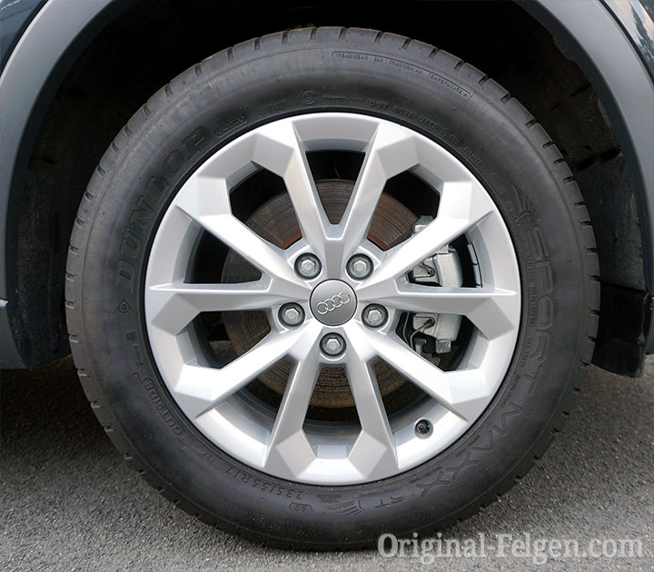 Audi Alufelge 5 V-Profil-Speichen Design