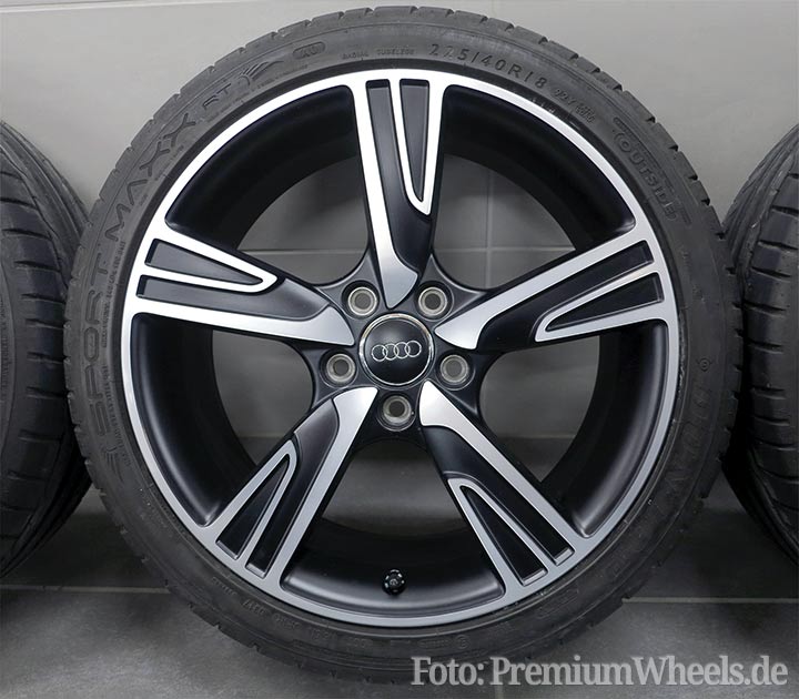 Audi Zubehör Alufelge 5-Arm-Velum-Design