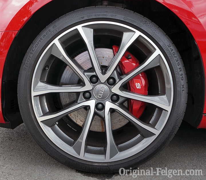 AudiAlufelge 5 Doppelspeichen Design 