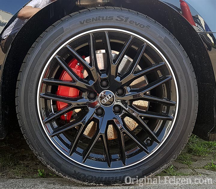 Audi Alufelge Y-Speichen Black Edition