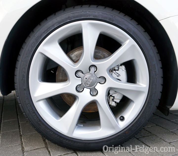 Audi Alufelge 7-Speichen silber