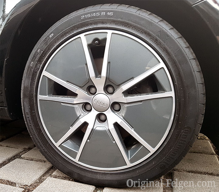 5-Speichen Design grau