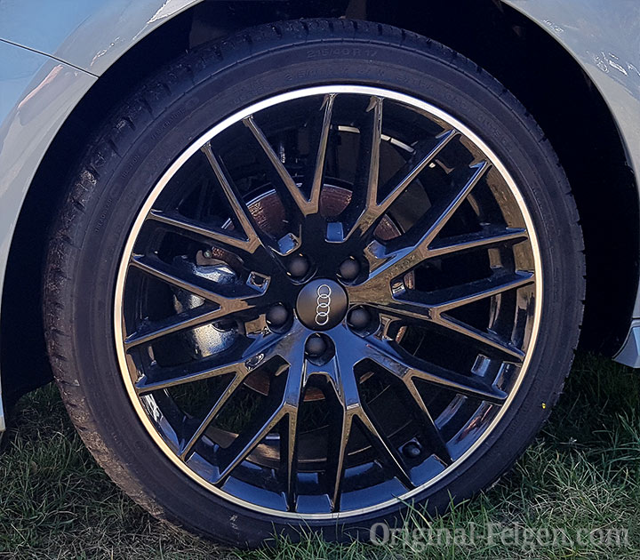 BBS Design Mehrspeichen schwarz glanzgedreht
