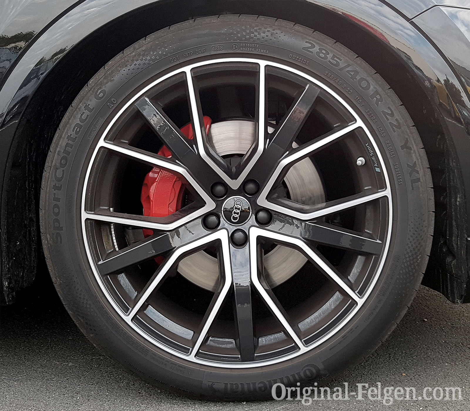 Audi VW Original Felge 4M8 601 025 Q PERFORMANCE AUDI SPORT Schwarz Audi VW Original Felge 4M8 601 025 Q PERFORMANCE AUDI SPORT Schwarz