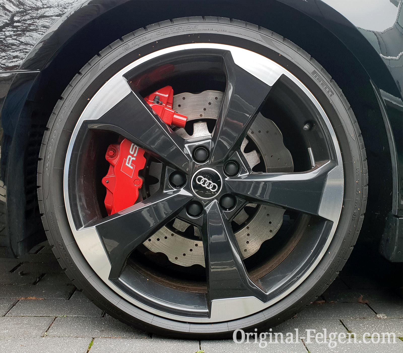 FELGENSCHUTZ passend für AUDI Rotor Felgen Felgenringe Rim